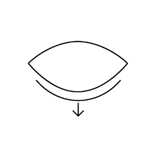 Lid retraction
